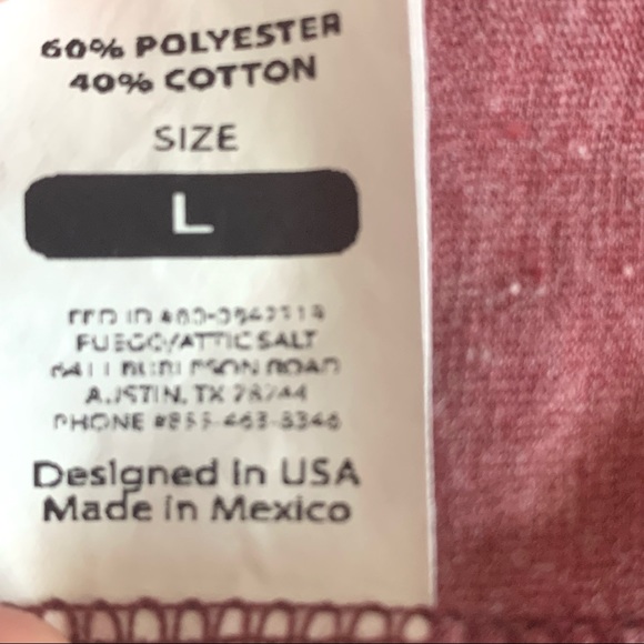 Fuego Tacos & Tequila Women T-Shirt Size L - Picture 5 of 9